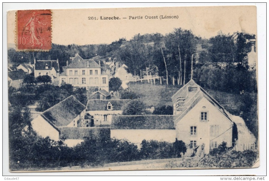 LAROCHE (89) - PARTIE OUEST - Laroche Saint Cydroine