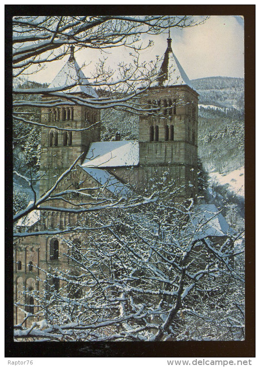 CPM Non écrite 68 MURBACH  Le Chevet De L´abbatiale Vu De La Chapelle N D De Lorette - Murbach