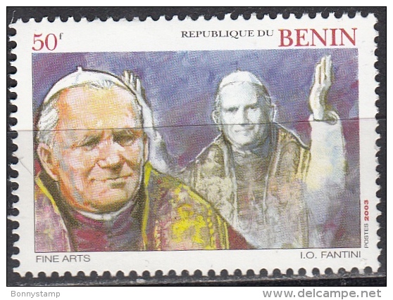 Benin, 2003 - 50c Giovanni Paolo II - MNH** - Benin – Dahomey (1960-...)