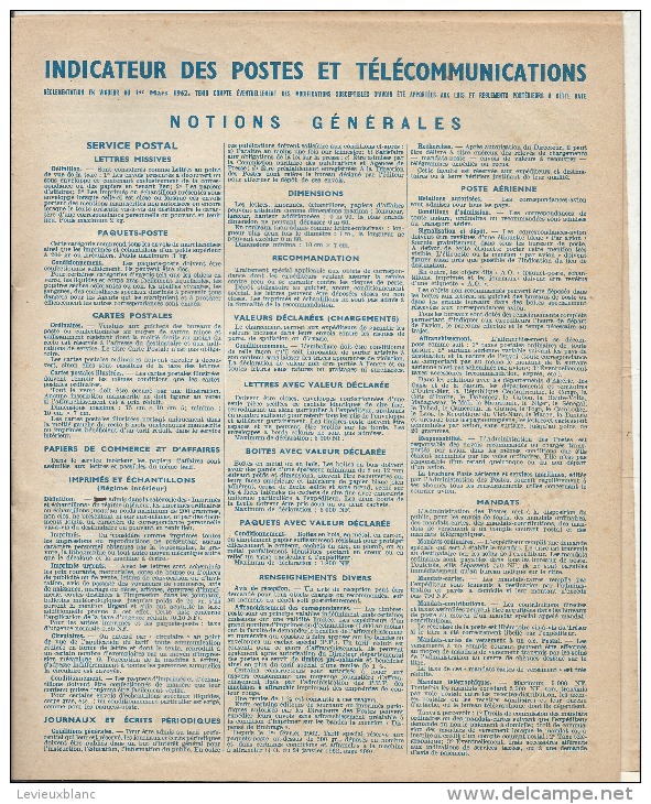 Calendrier/Indicateur  Des Postes Et Télécommunications/La Céne De Bassano/Oberthur/1963  CAL200 - Grand Format : 1961-70