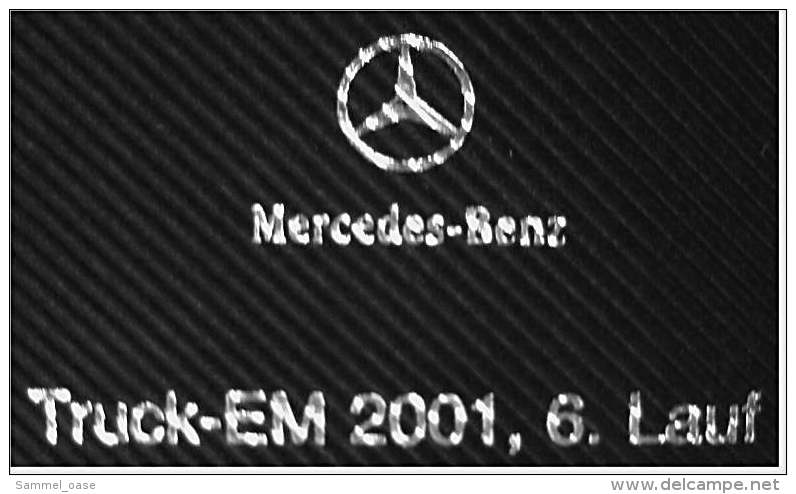 Anstecknadel Und Pin  -  MAN Mercedes Benz  -  Truck EM , Nürburgring 2001 - Trucks