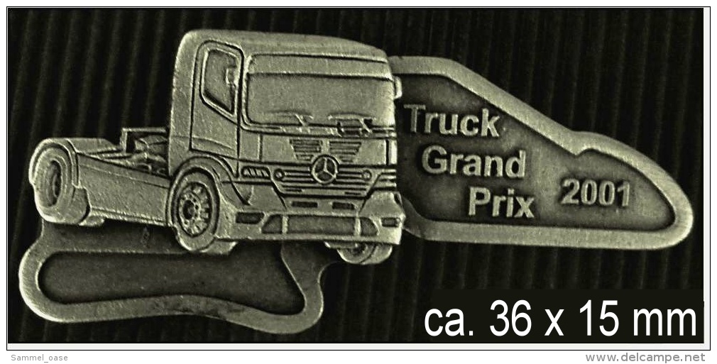 Anstecknadel Und Pin  -  MAN Mercedes Benz  -  Truck EM , Nürburgring 2001 - Trucks