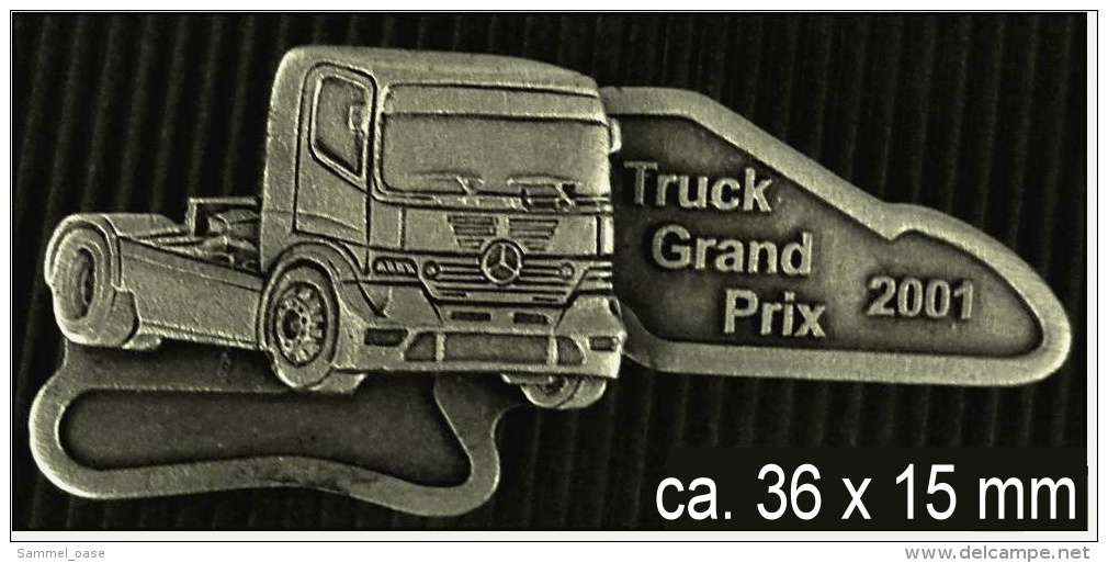 Anstecknadel Und Pin  -  MAN Mercedes Benz  -  Truck EM , Nürburgring 2001 - LKW