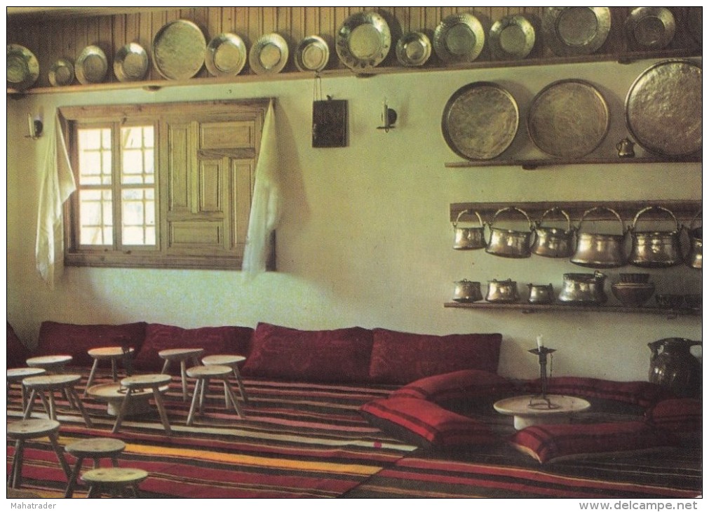 Bulgaria The Village Etar Gabrovo District Ethnographic Complex Old House Interior 1960s - Europe