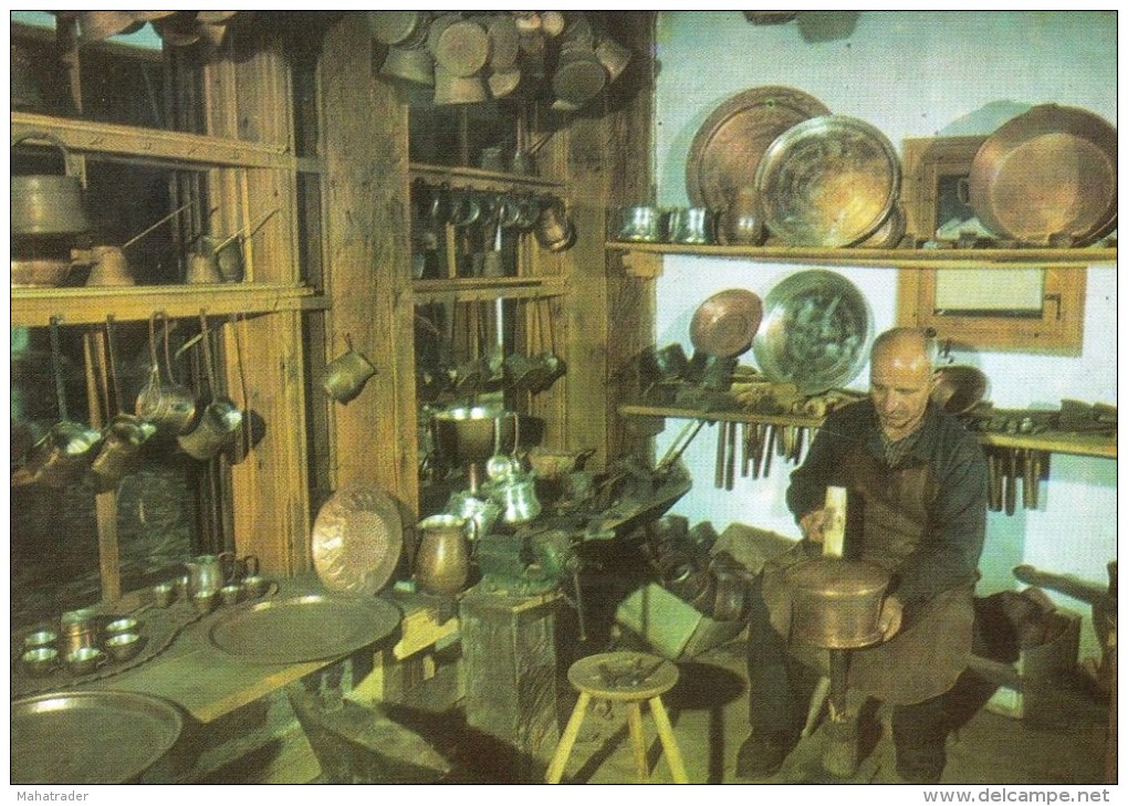 Bulgaria The Village Etar Gabrovo District Ethnographic Complex A Coppersmith 1981 - Europe