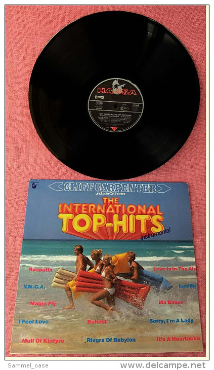 LP Vinyl  -  Cliff Carpenter  -  The International Top-Hits Instrumental  - Von Hansa 1979 - Instrumental
