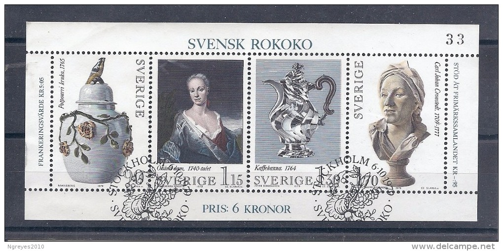 140020595  SUECIA  YVERT   HB  Nº  7 - Blocks & Sheetlets