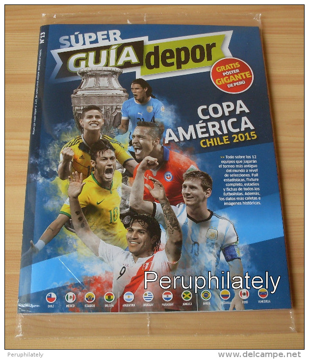 PERU GUIDE SOCCER , AMERICA CUP 2015 , DEPOR EDITION - Books