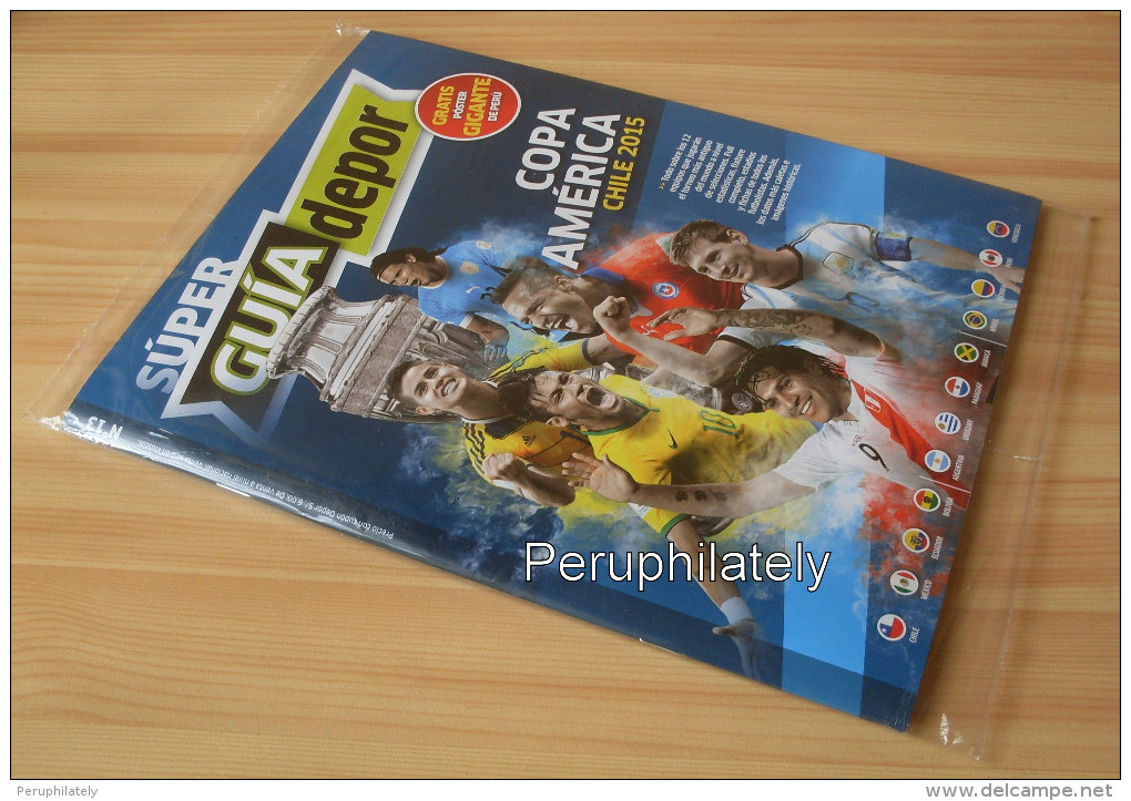 PERU GUIDE SOCCER , AMERICA CUP 2015 , DEPOR EDITION - Books