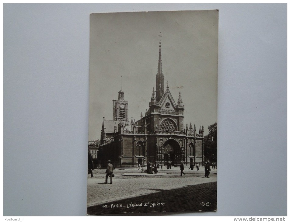 Paris Église Saint-Laurent De Paris A2 - Autres Monuments, édifices