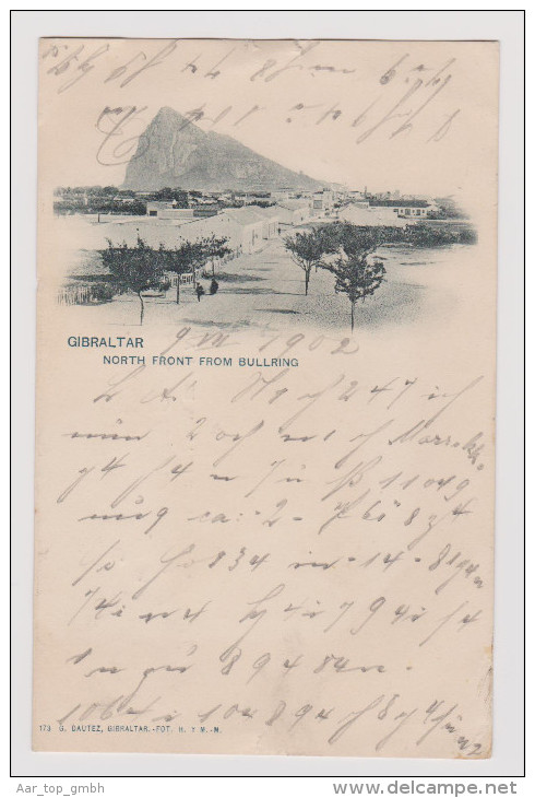 Gibraltar 1902-07-08 Postkarte Nach Goldach Schweiz - Gibraltar