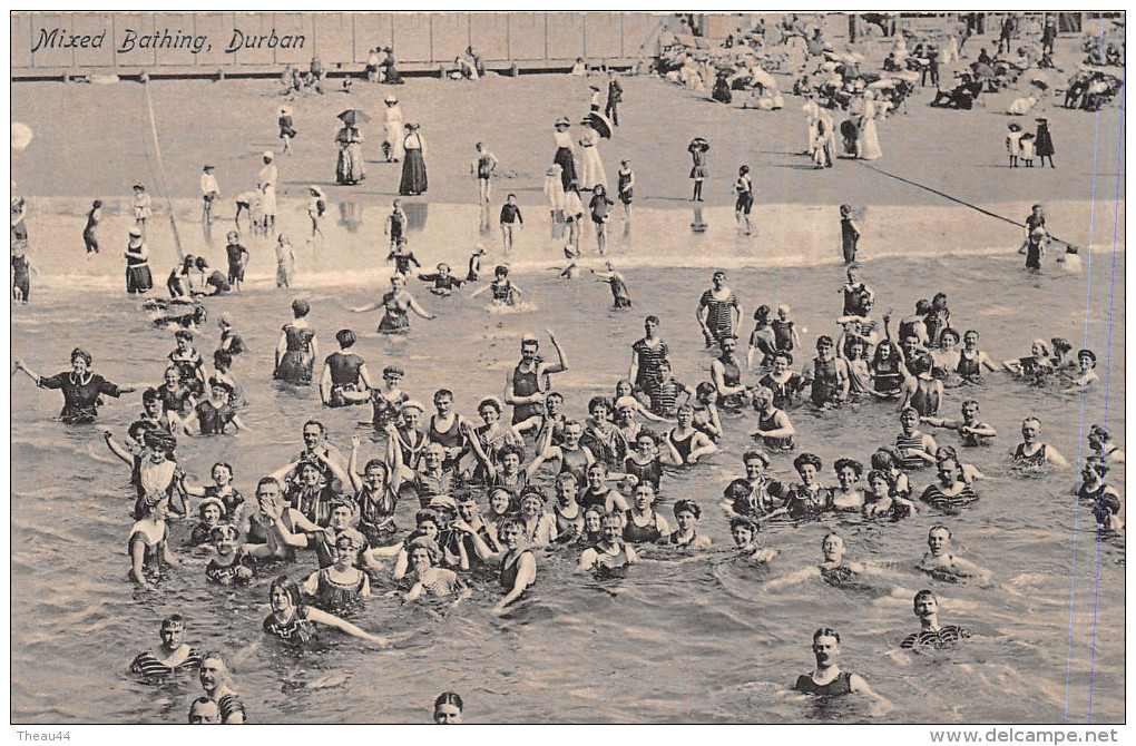 ¤¤   -   AFRIQUE-du-SUD   -  DURBAN   -  Mixed Bathing  -  Baigneurs Et Baigneuses   -  ¤¤ - South Africa