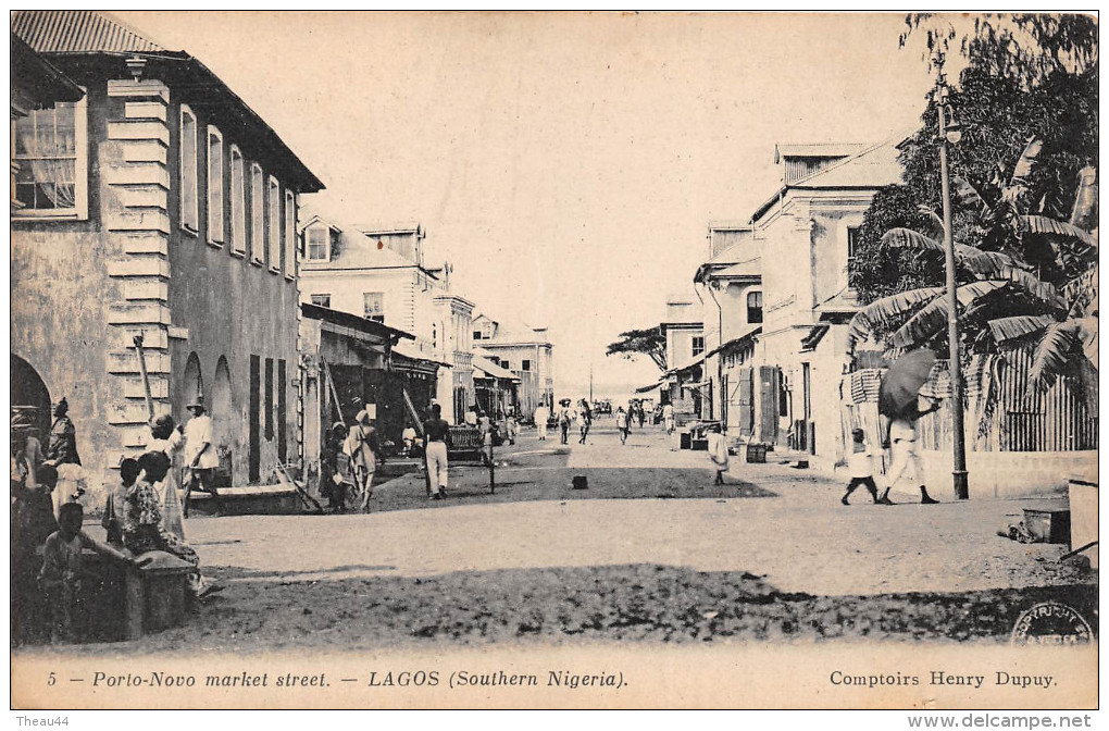 ¤¤  -  5   -  NIGERIA   -  LAGOS   -  Porto-Novo Market Street     -  ¤¤ - Nigeria