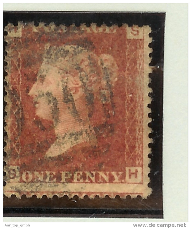 Grossbritannien 1864 Mi#16 Seltene Pl#223 Ideal.O#950 - Used Stamps