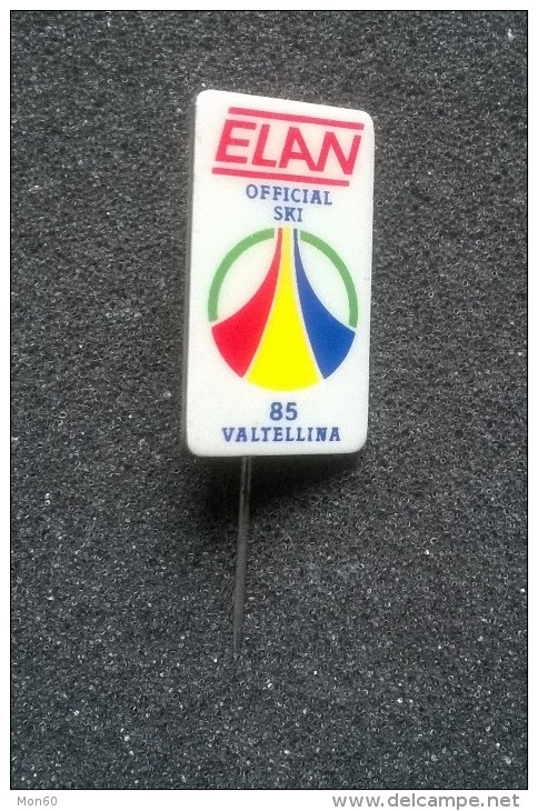 Pin´s ELAN  Official Ski Valtellina '85 -P222 - Sport Invernali