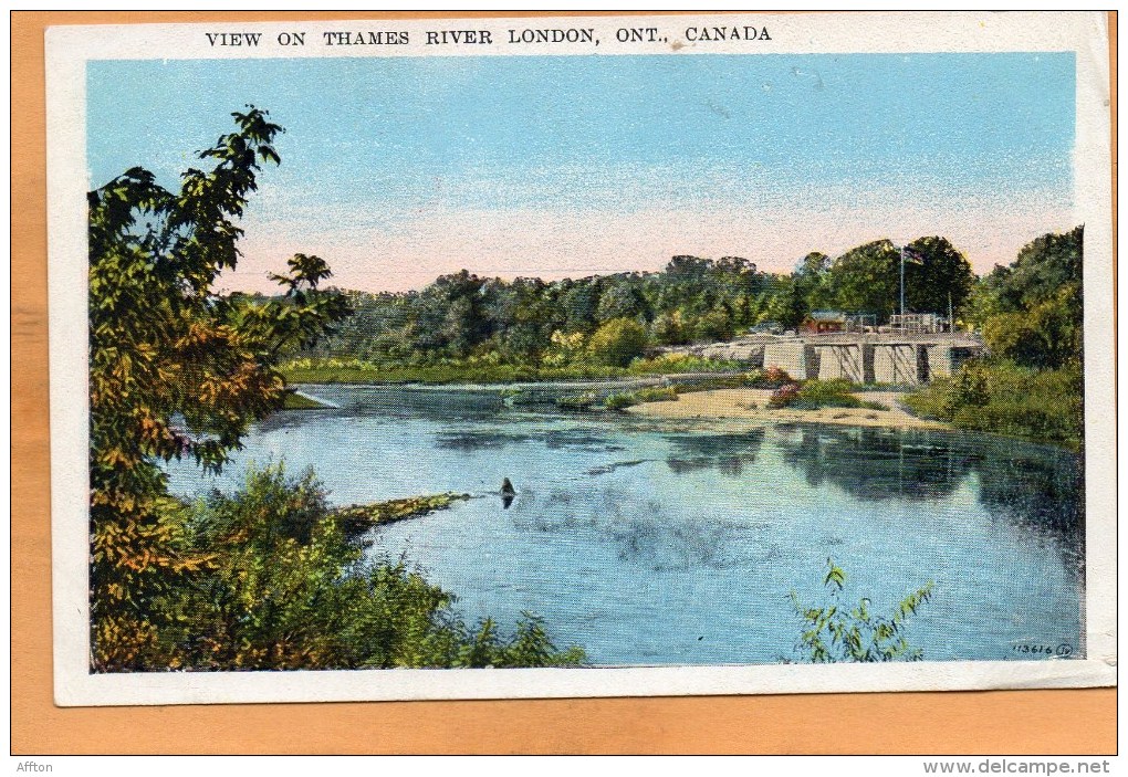 London Ontario Canada 1920 Postcard - Londen