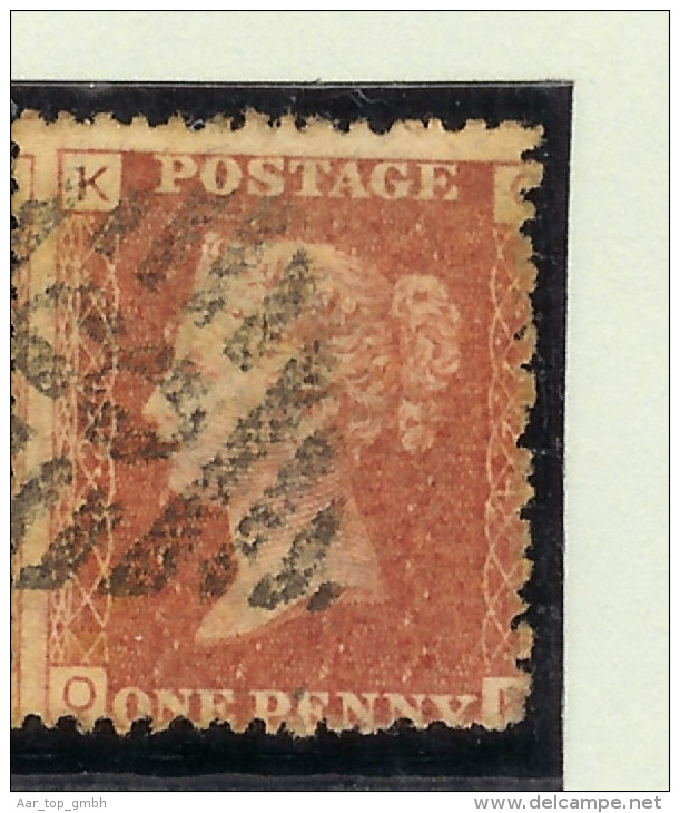 Grossbritannien 1864 Mi # 16 Seltene Pl # 224 Ideal O#8 - Used Stamps