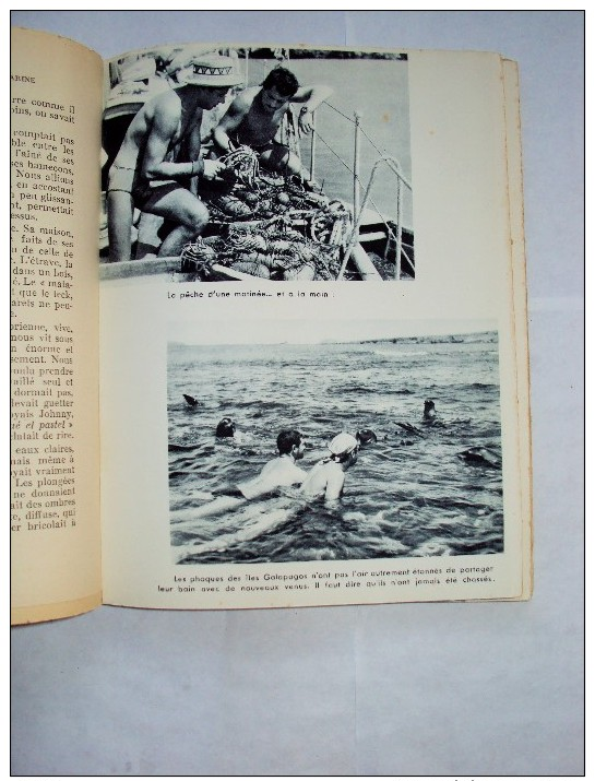 Le tour du monde de la chasse sous-marine Bernard GORSKY caraïbes-Polynésie Saint Malo Tanger Antilles Galapagos Tahiti