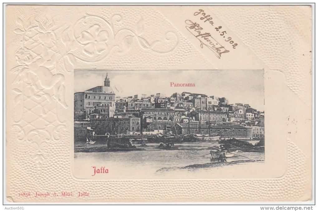 25275g JAFFA - Panorama -  1902 - Joseph A. Mitri  Editeur - Israel