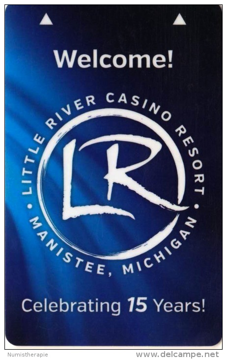 Carte Clé Hôtel Casino : Little River Casino Resort : Manistee, Michigan USA - Hotelkarten