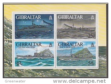 Gibraltar 1996 War Ships M/s ** Mnh (F3536) - Gibilterra