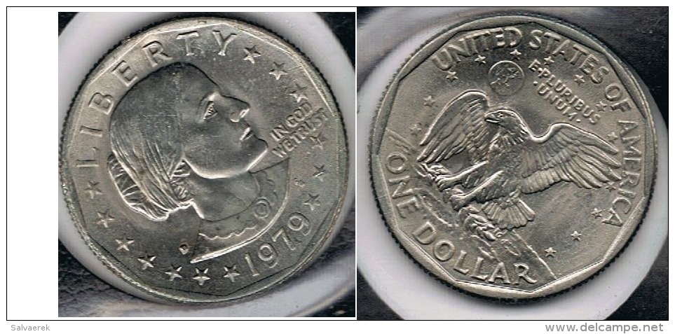 EE.UU.  USA  DOLLAR D 1979 A - 1979-1999: Anthony