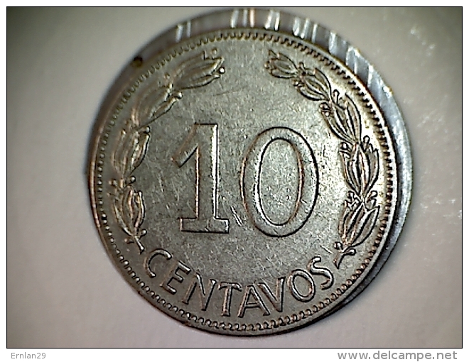 Ecuador 10  Centavos 1968 - Ecuador