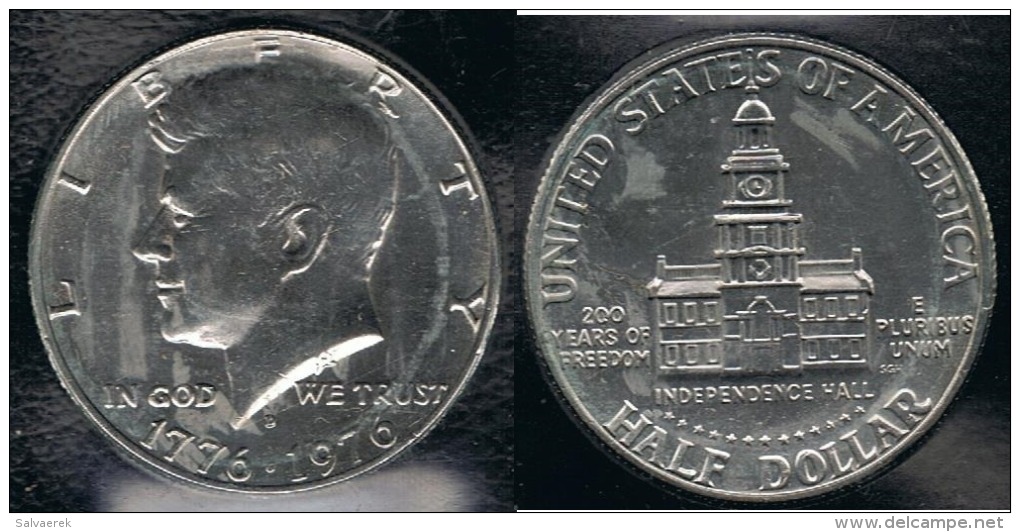 EE.UU.  USA HALF DOLLAR  1976 KENNEDY - 1964-…: Kennedy