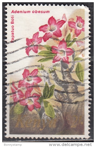 Kenia, 1983 - 2sh Adenium Obesum - Nr.255 Usato° - Other & Unclassified