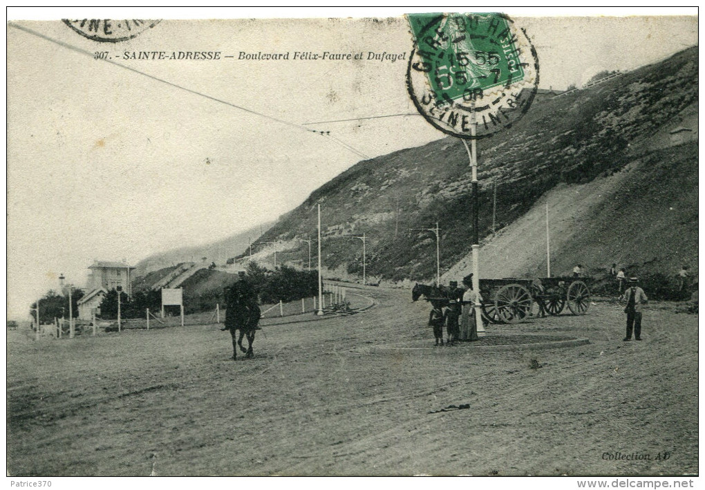 SAINTE ADRESSE - Boulevard Félix Faure Et Dufayel Chargement Dans Les Charrettes - Sainte Adresse