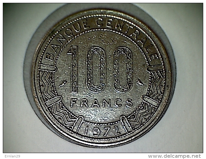 Gabon 100 Francs 1972 KM# 12 - Gabón