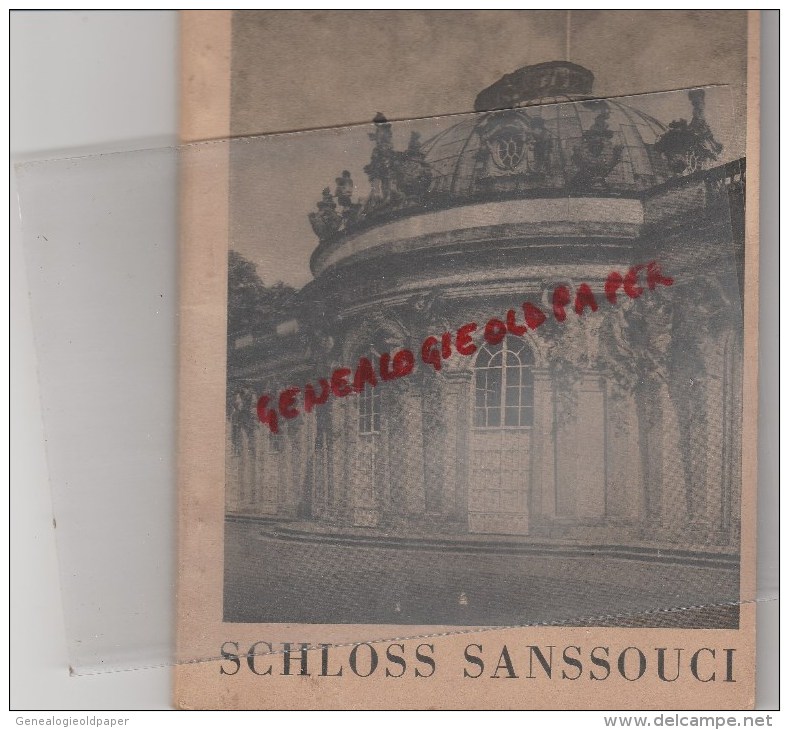 ALLEMAGNE- BEAU LIVRE SCHLOSS SANS SOUCI- BERLIN 1943- CROIX GAMMEE- GUERRE 1939-1945 - 5. Guerres Mondiales