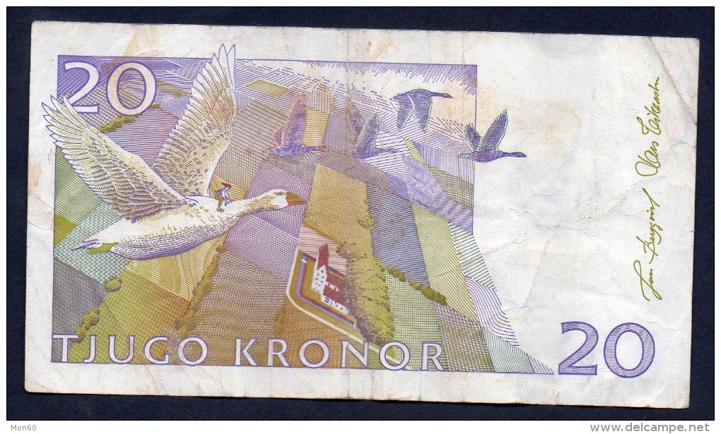 SVEZIA  - 20 KRONOR 1991/92 - Suecia