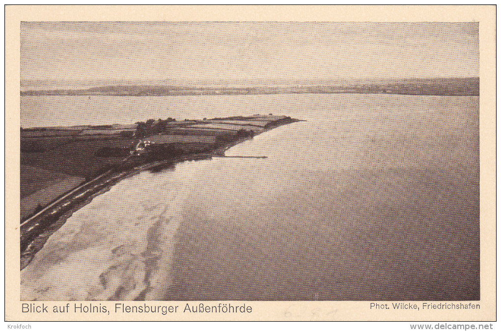 Flensburg Von Zeppelin - Blick Auf Holnis , Flensburger Aussenföhrde - 2 Scans - Flensburg