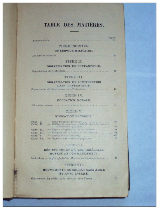 Manuel Du Gradé D´Infanterie,1931 Service Militaire Ministère De La Guerre Commandement Tir Combat Mitrailleur Garnison - 1901-1940