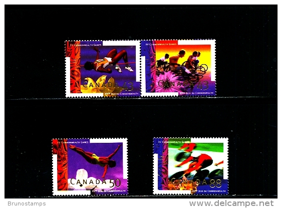 CANADA - 1994  COMMONWEALTH  GAMES  II  SET  MINT NH - Nuevos