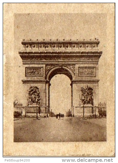 MINI CALENDRIER 1924  Grand Bazar De La Rue De Lyon  PARIS  ARC DE TRIOMPHE  O - Petit Format : 1921-40