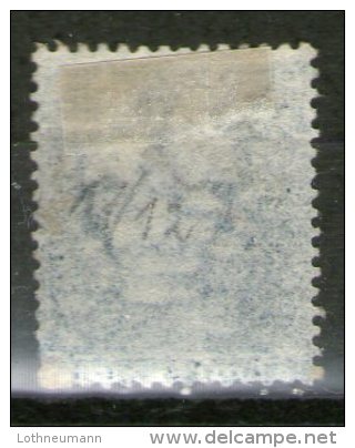 GB 1868: 2 D Blue, 4 Corner Letters, Plate 12, Wmk "Large Crown", Perf. 14, Used, ; S.G. Sp. G2 Pl. 12     O - Gebraucht