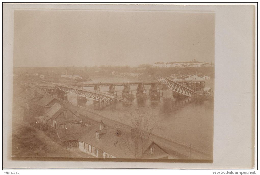 Nr.  5158,Original  FOTO-AK,  Grodno ,Hrodna,  Brücke - Belarus