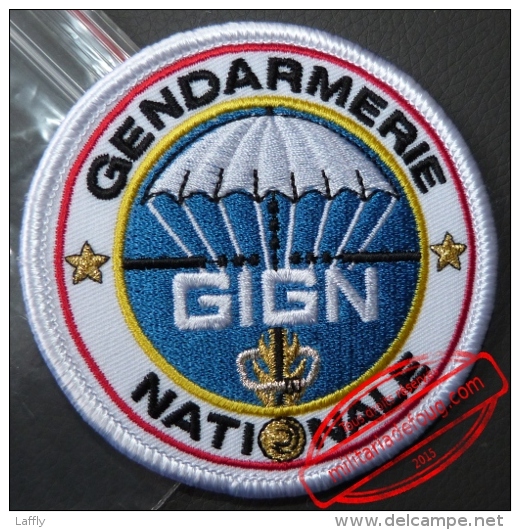 Ecusson Du GIGN Groupe D´Intervention Gendarmerie Nationale / Insigne Tissus / Patch / Brevet - Police