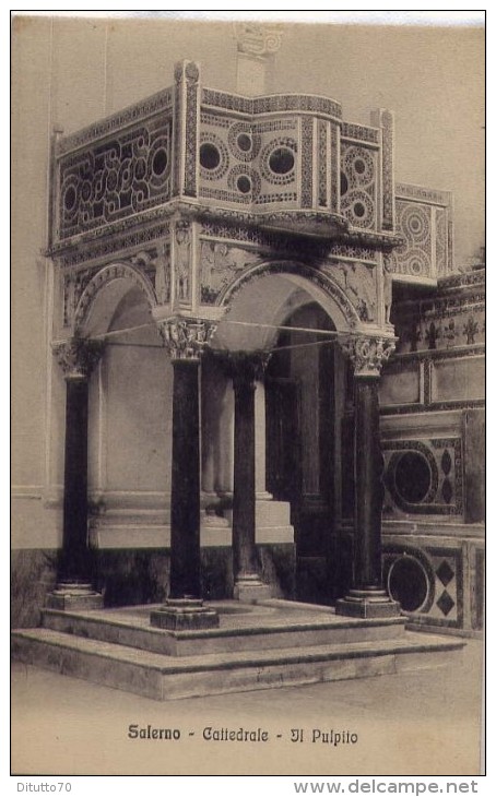 Salerno - Cattedrale - Il Pulpito - Formato Piccolo Non Viaggiata - Salerno