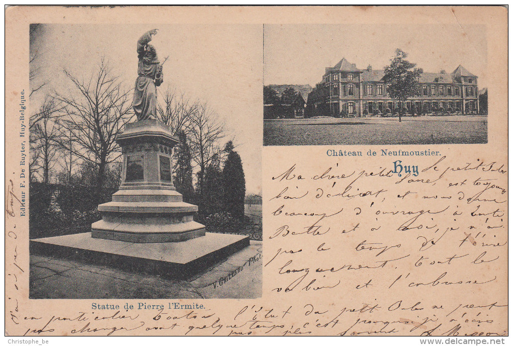 Huy, Château De Neufmoustier, Statue De Pierre L'Ermite (pk19576) - Huy