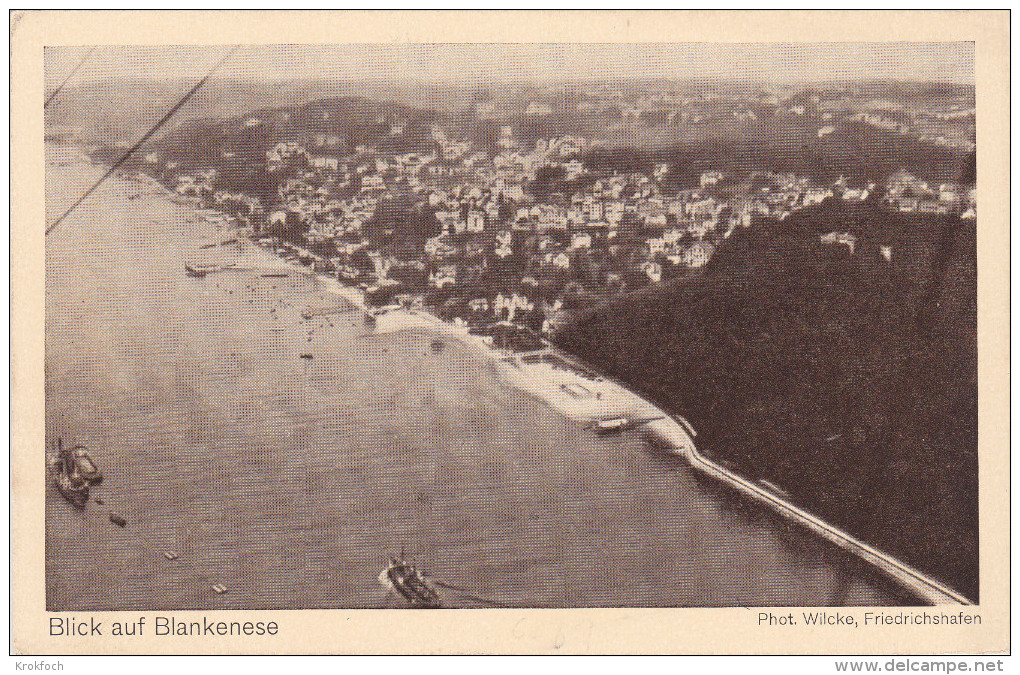 Blankenese Von Zeppelin - Blick Auf Blankenese - 2 Scans - Blankenese