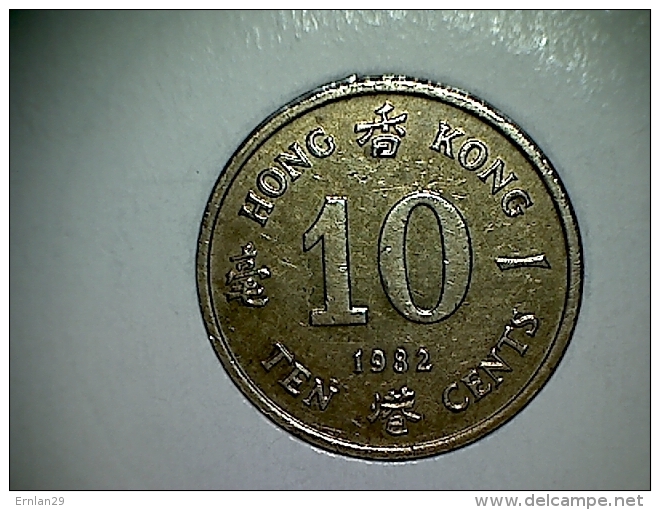 Hongkong 10 Cents 1982 - Hong Kong