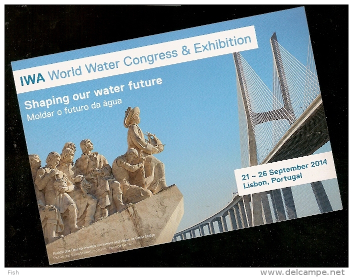 Portugal ** & Inteiro Postal, Congresso Mundial Da Água, Lisboa 2014 (55) - Ponti