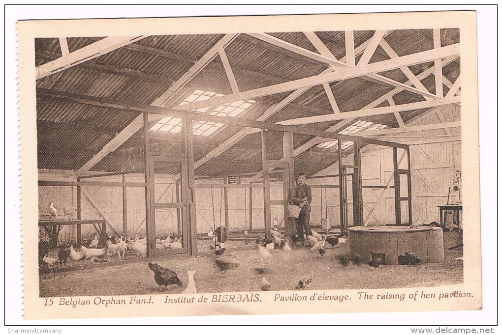 Mont-Saint-Guibert, Belgian Orphan Fund, Institut De Bierbais, Pavillon D'élevage - 2 Scans - Mont-Saint-Guibert