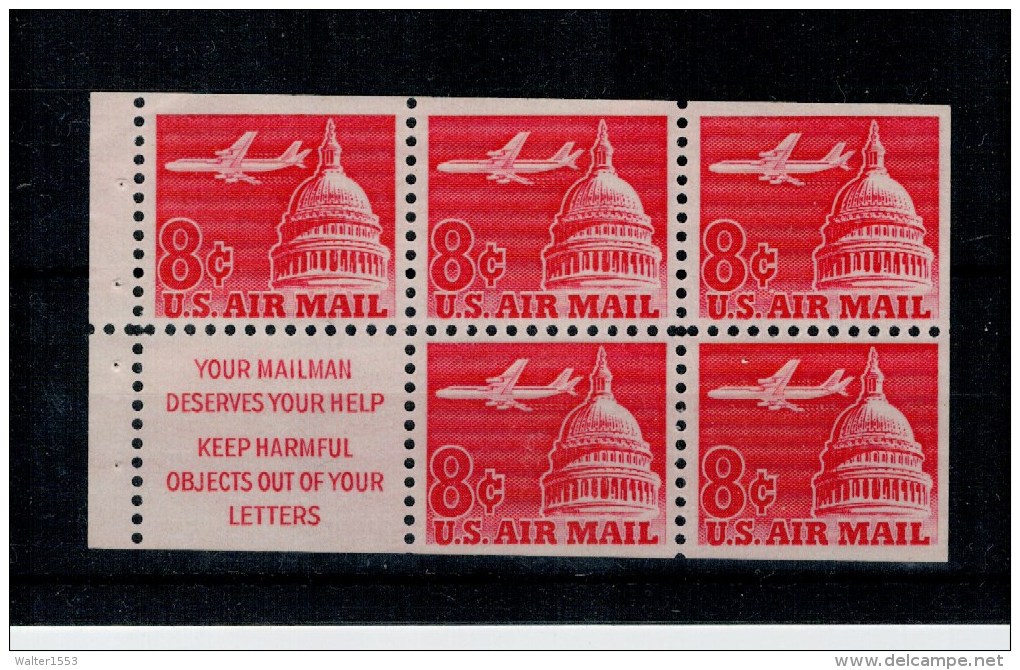 US USA 1962 Air Mail  ** MNH - 1b. 1918-1940 Unused