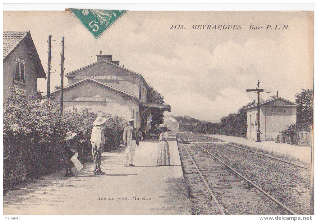 MEYRARGUES ( 13 )  GARE P.L.M. - Meyrargues