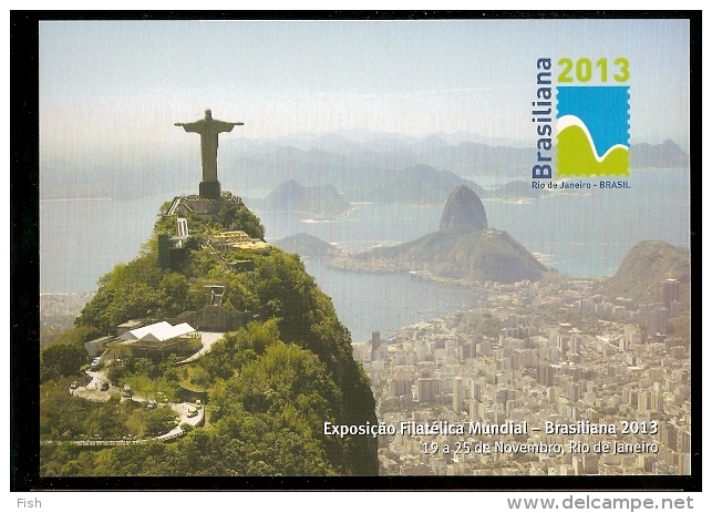 Portugal ** & Inteiro Postal, BRAZILIANA, Exposição Filatélica Mundial, Rio De Janeiro 2013 (60) - Post