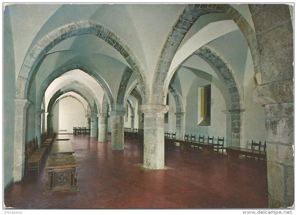 B3870 Veroli (Frosinone) - Abbazia Circestense Di Casamari - Il Refertorio / Non Viaggiata - Altri & Non Classificati